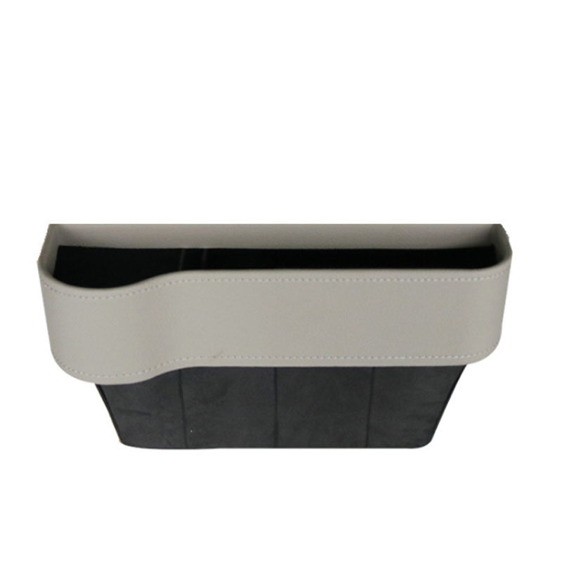 GapVault seat side storage box in grey, driver side single unit
