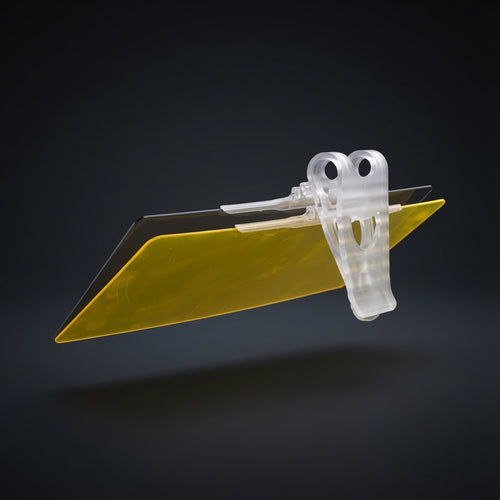 NightEase anti-glare driving visor