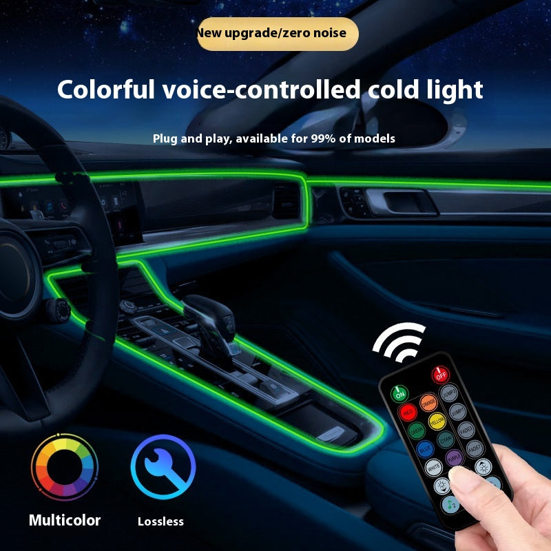64-Colour Fiber Optic Ambient Light