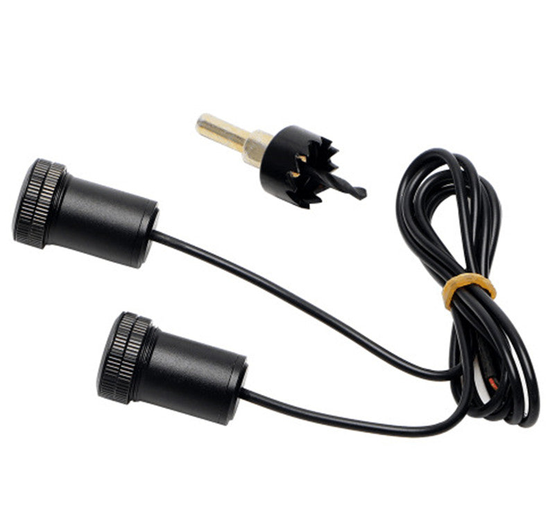 Car door laser projection lamp