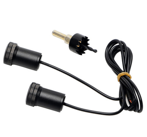 Car door laser projection lamp