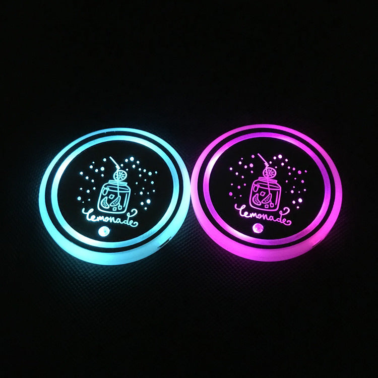 GlowMat Luminous Coaster Set
