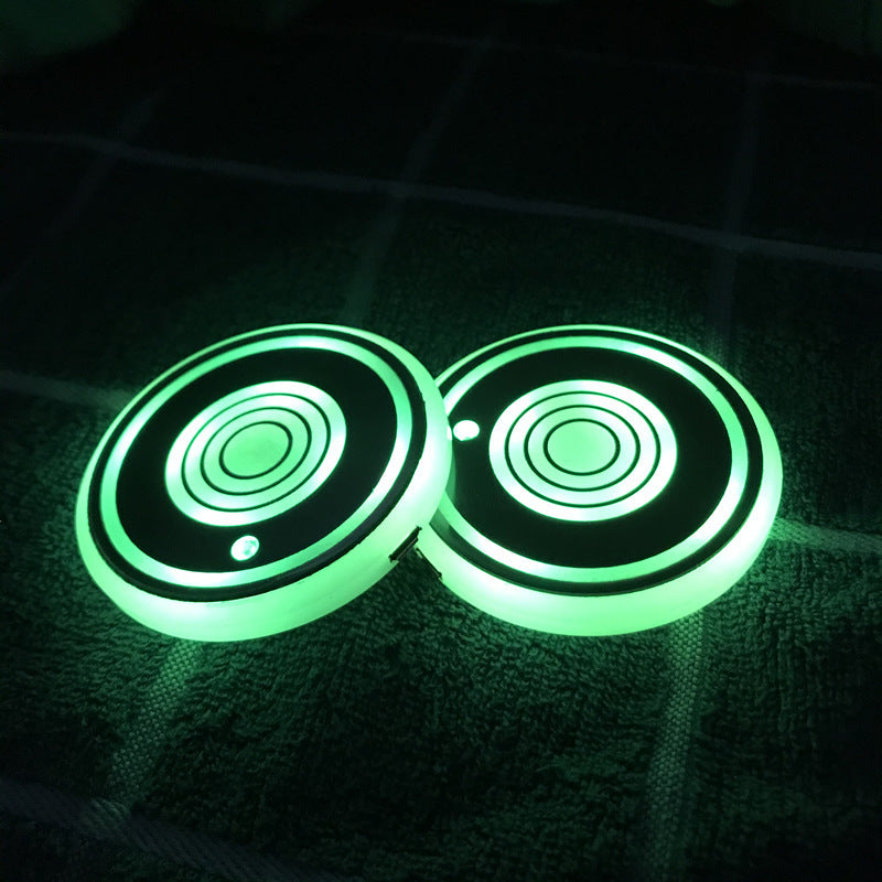 GlowMat Luminous Coaster Set