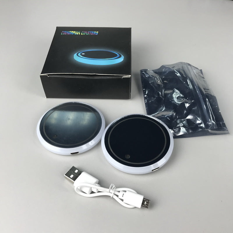 GlowMat luminous coaster set