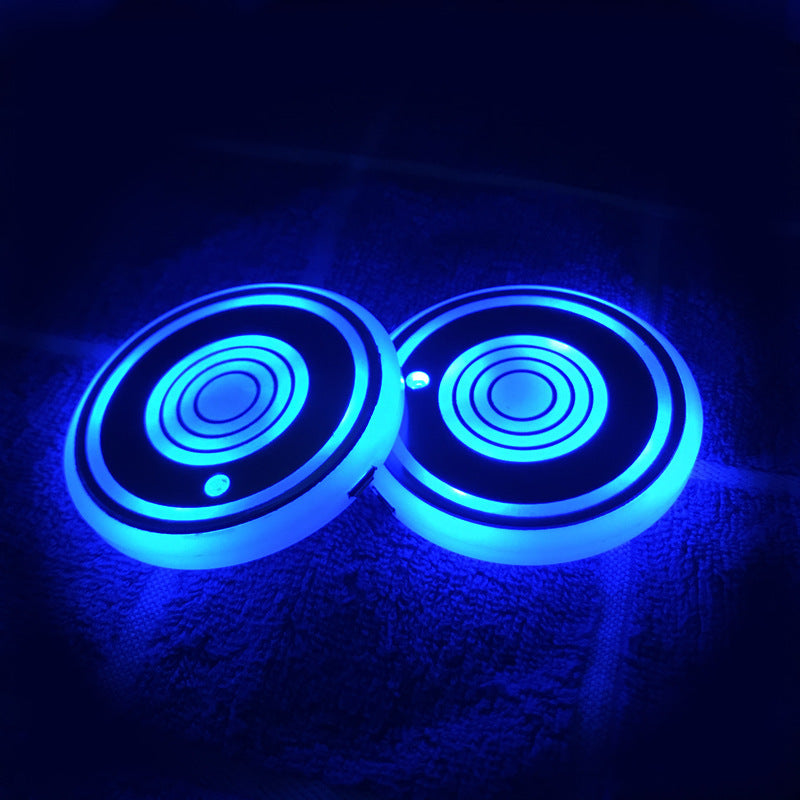GlowMat Luminous Coaster Set