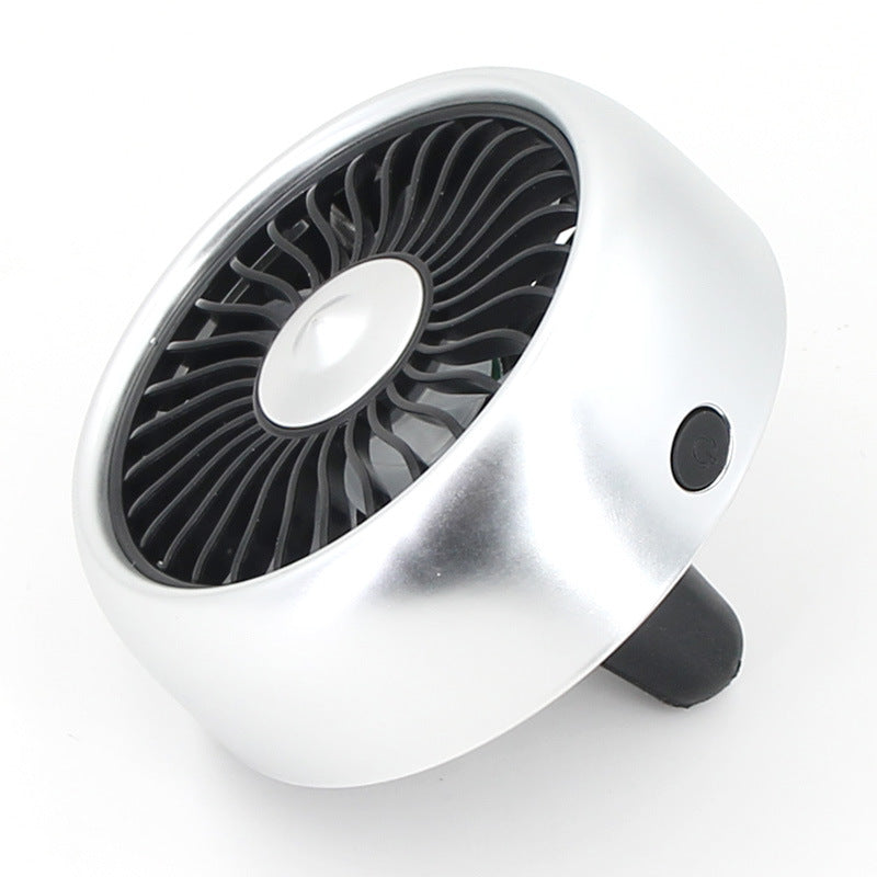 USB Car Vent Fan with LED Ring