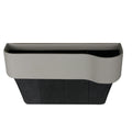 GapVault seat side storage box in grey, passenger side single unit