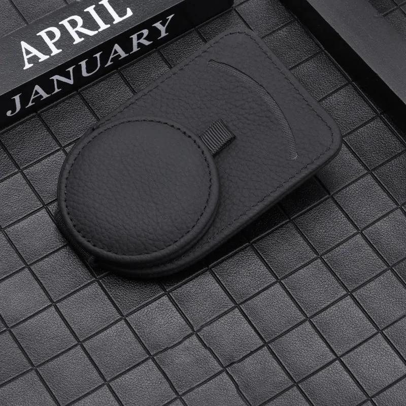 ShadeHook sunglasses holder clipped to a car sun visor
