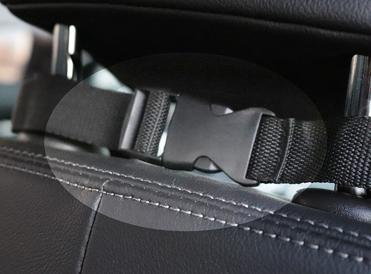 Seat anchor strap detail