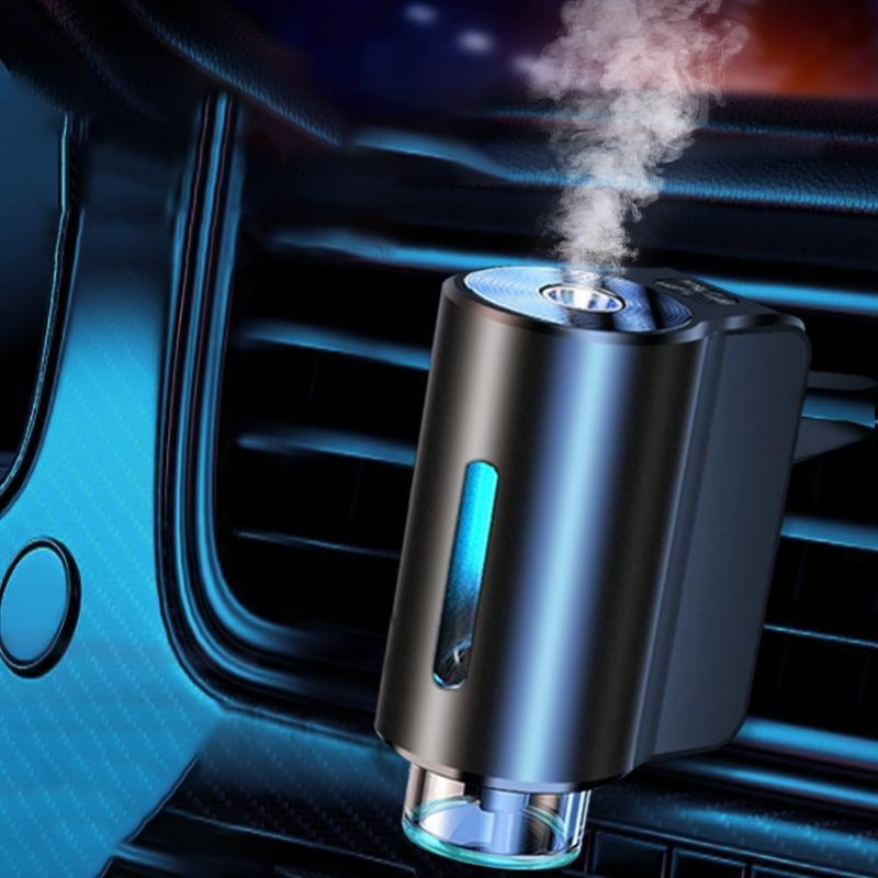 AromaDrive smart car diffuser with automatic start and stop