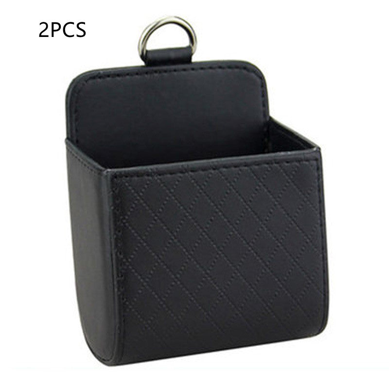 VentPocket hanging storage bags, two-pack in black