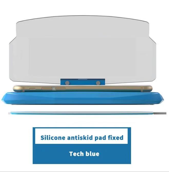 GhostDash heads-up display projector in blue