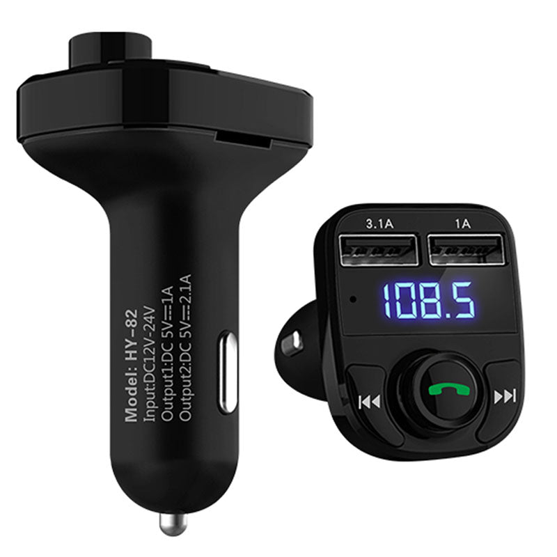 BeatBridge FM transmitter fitted in car dashboard socket
