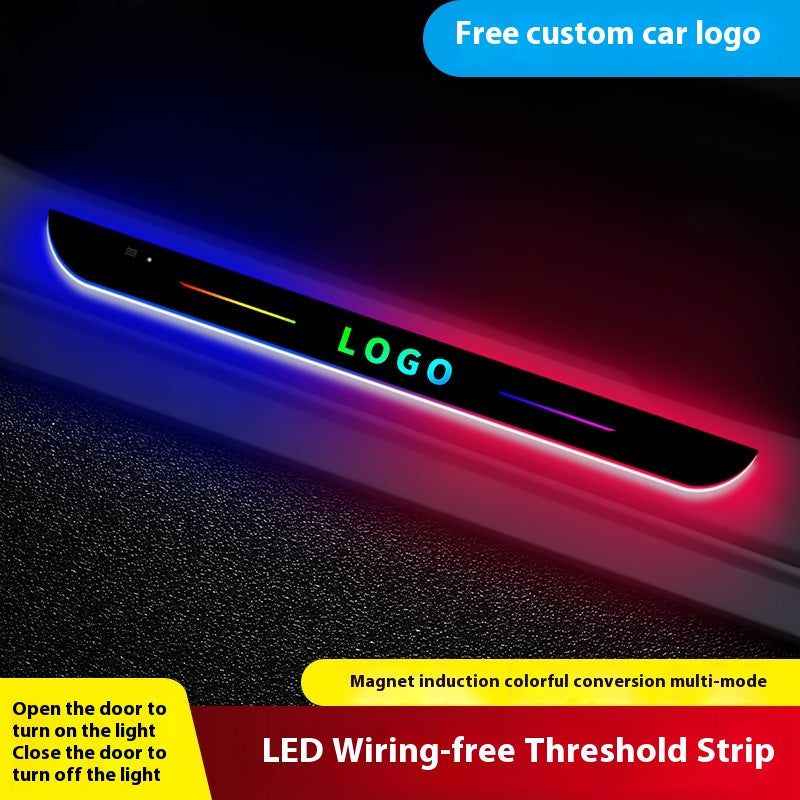 Illuminated LED Door Sill Plates