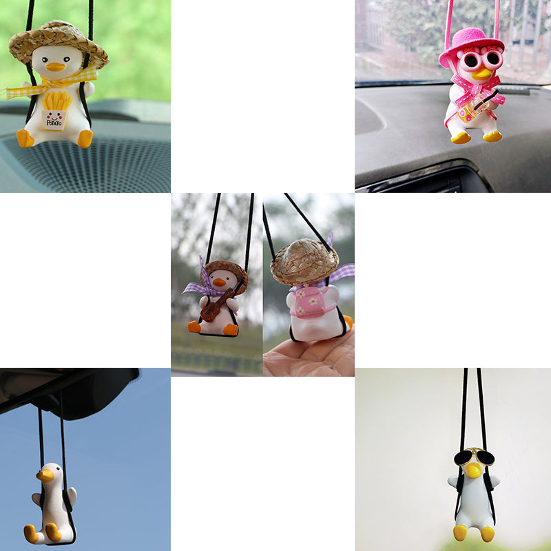 SwingDuck Rearview Mirror Charm