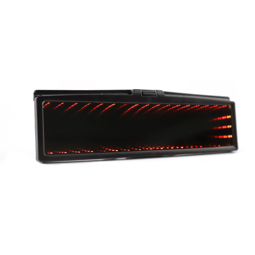 Clip-On Rearview Mirror with Ambient Glo