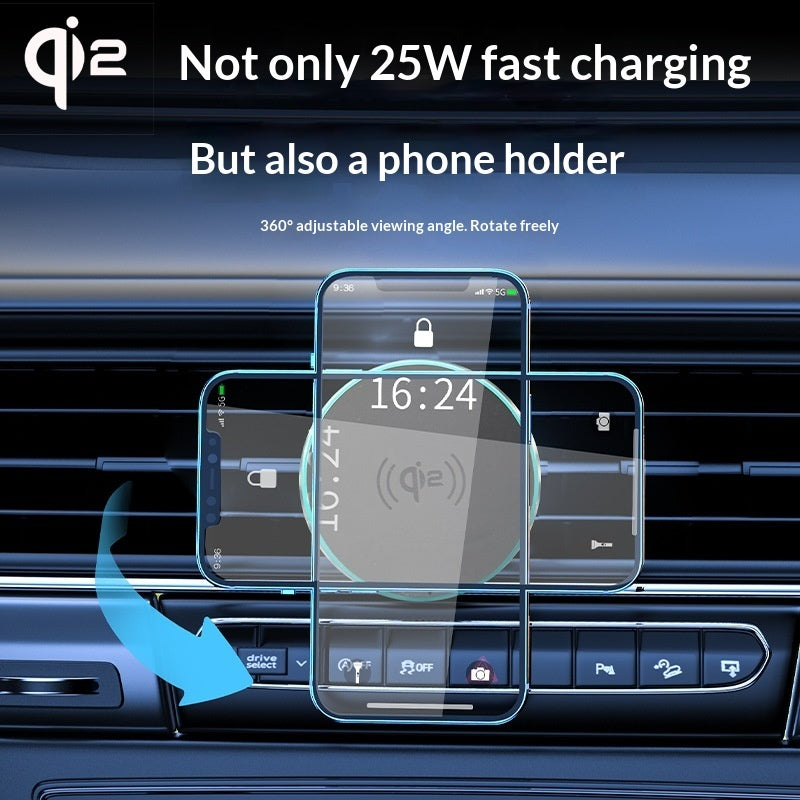 MagCharge 25W Wireless Charging Car Mount — product view 3