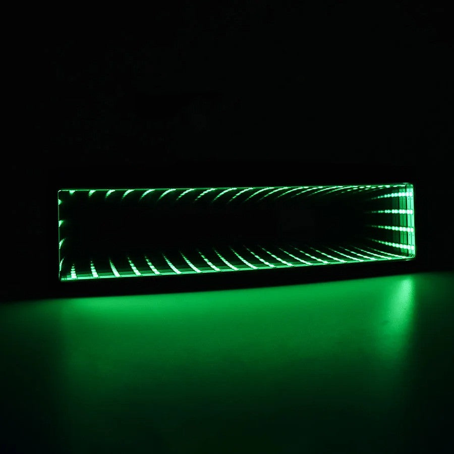 Clip-On Rearview Mirror with Ambient Glo