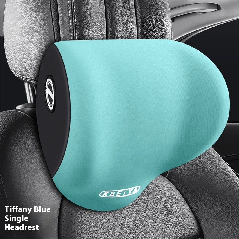 Memory Foam Car Neck Pillow — Pastel Colors