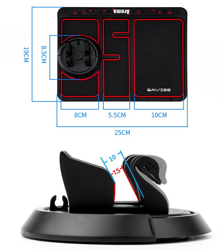 GripPad Non-Slip Dash Mat & Parking Card