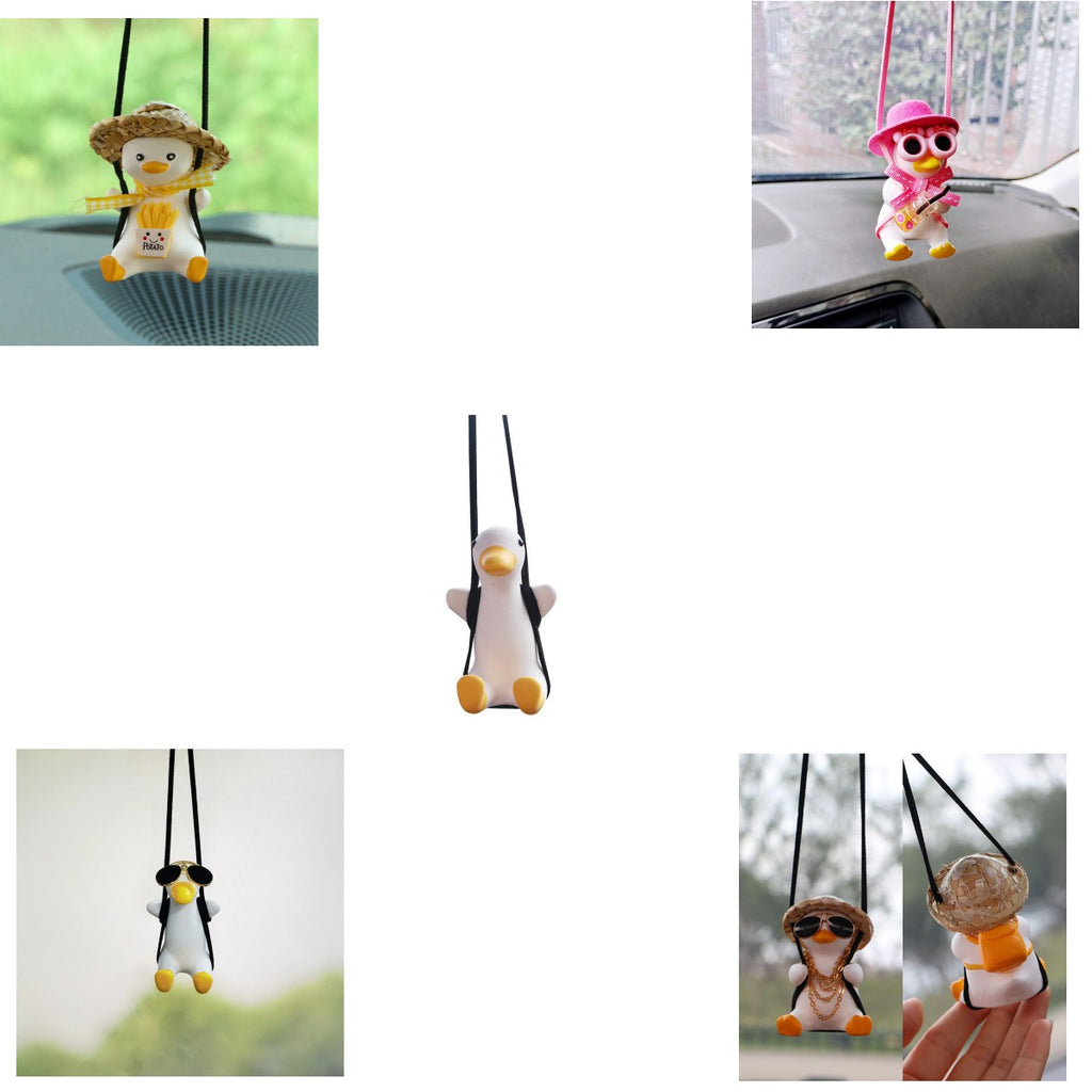 SwingDuck rearview mirror charms, bundle set 1