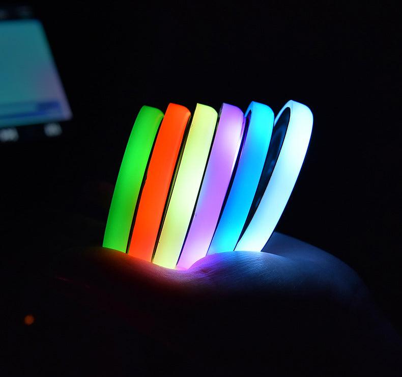 GlowCoaster LED Cup Holder Mats — 2 Pack