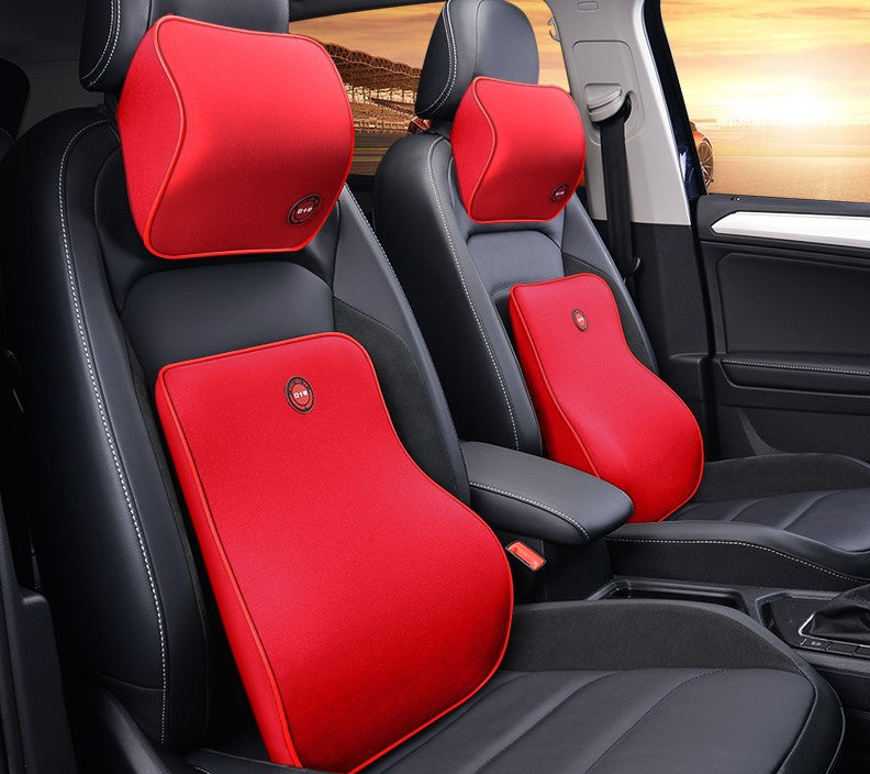 CloudRest Memory Foam Headrest & Lumbar Pillow