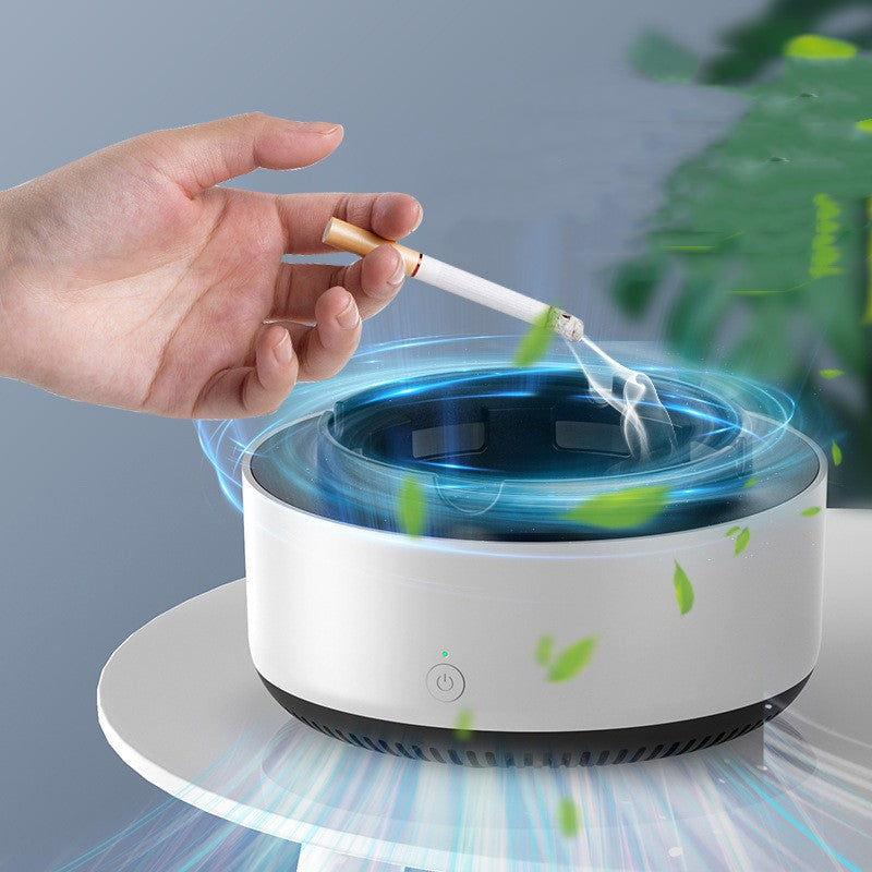 PureTray ashtray showing filter and cigarette rests
