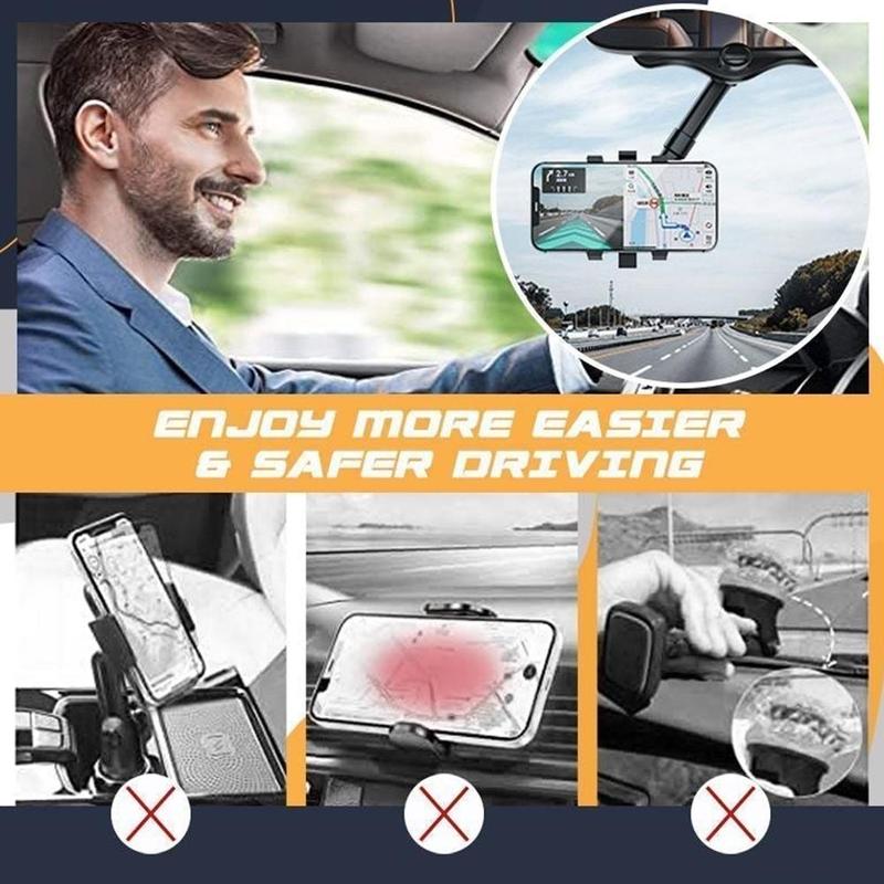 MirrorGrip Rearview Phone Holder