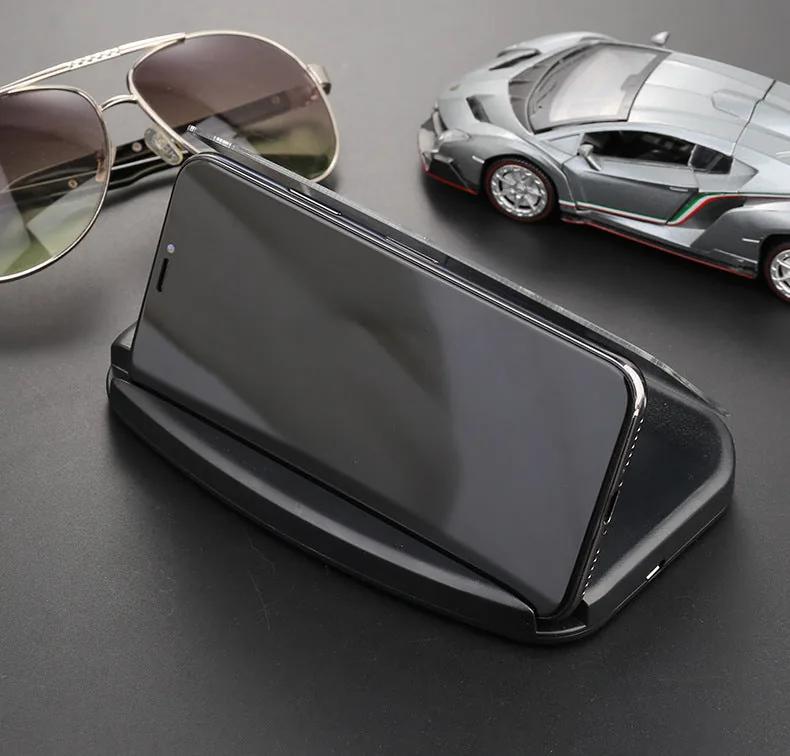 GhostDash heads-up display projector in black with wireless charging