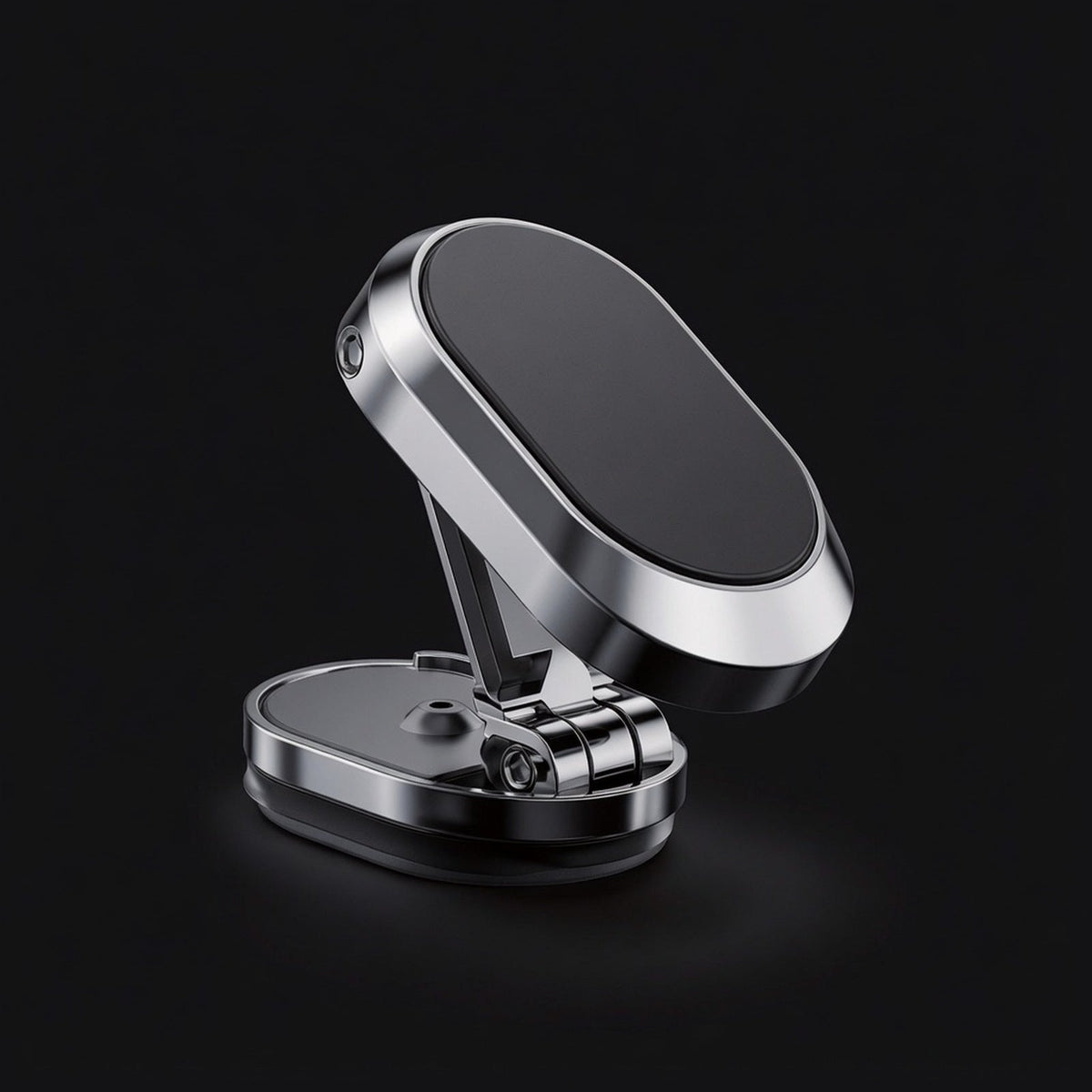 MagGrip Pro magnetic phone mount, folding chrome arm