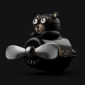 AviatorBear vent aromatherapy set, bear pilot in a propeller plane