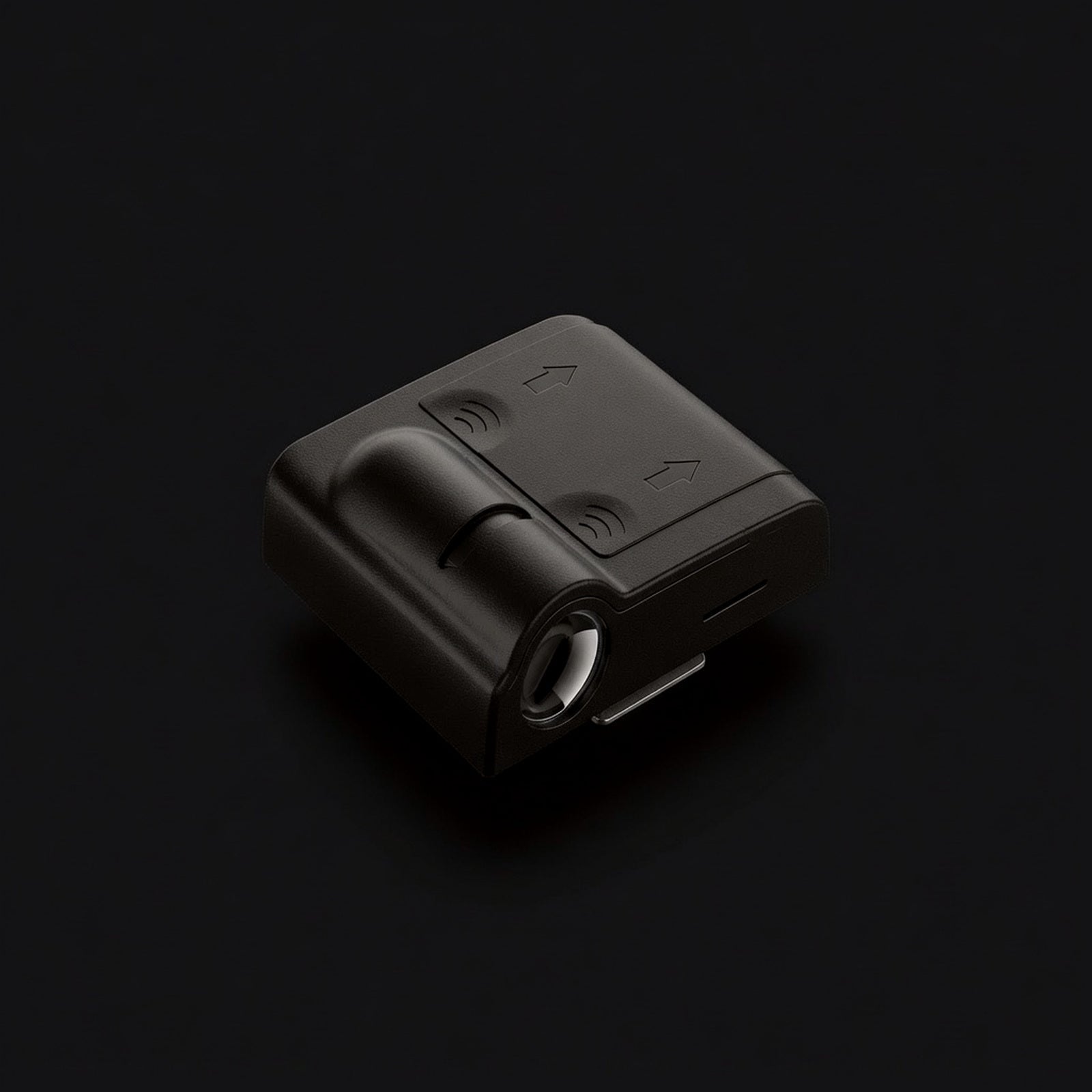 BeamDrop door projection lamp, compact wireless unit