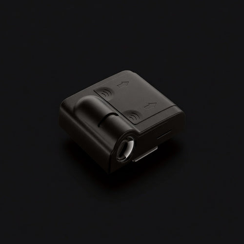 BeamDrop door projection lamp, compact wireless unit
