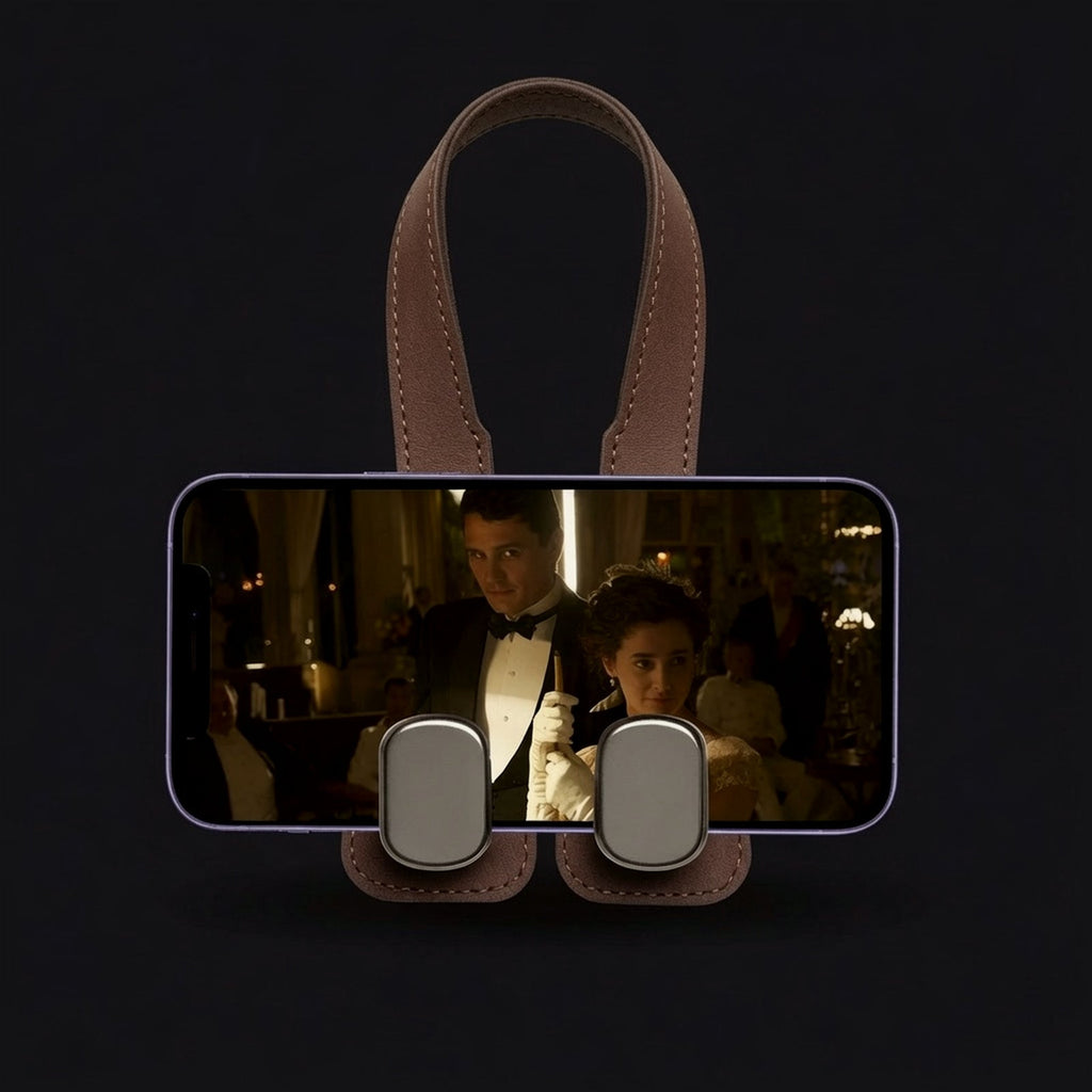 MirrorGrip rearview phone holder