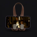 MirrorGrip rearview phone holder