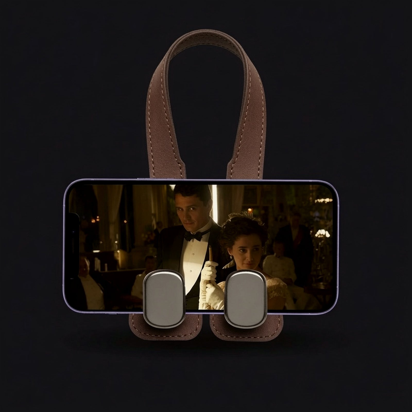 MirrorGrip rearview phone holder