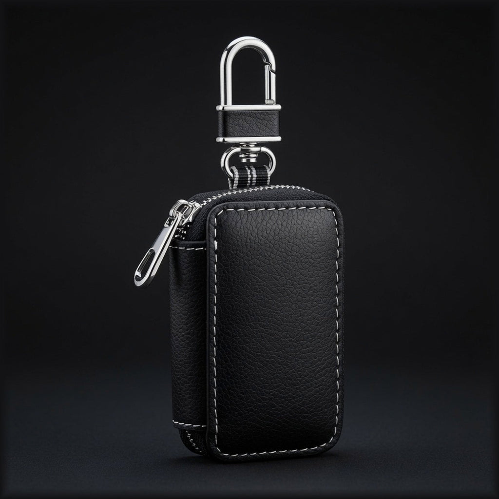 Genuine leather car key case