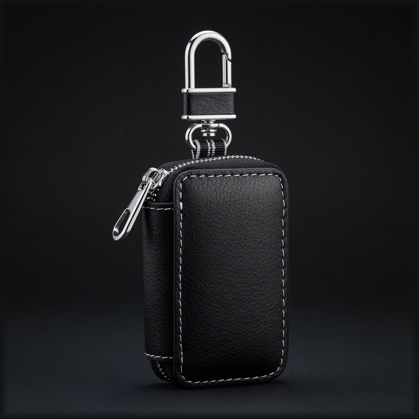 Genuine leather car key case