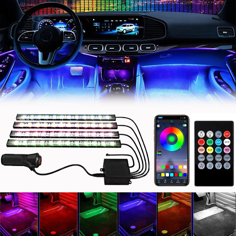GlowRide RGB interior LED strip kit