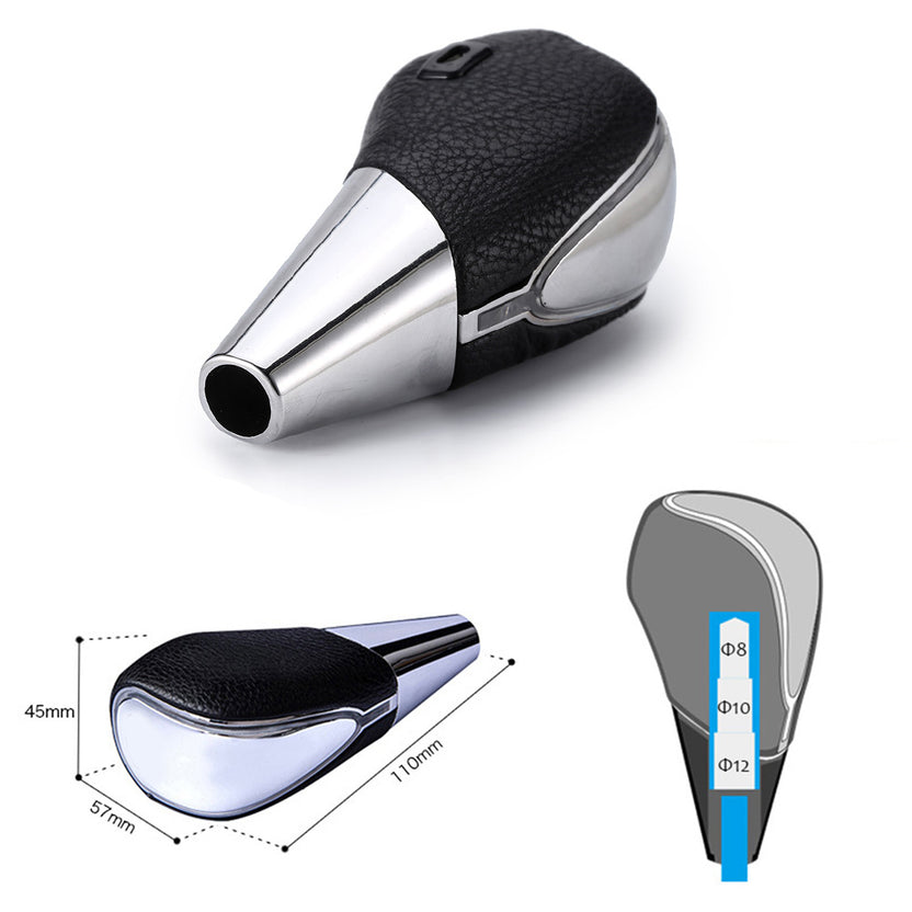 LED gear shift knob with dimensions and its touch sensor