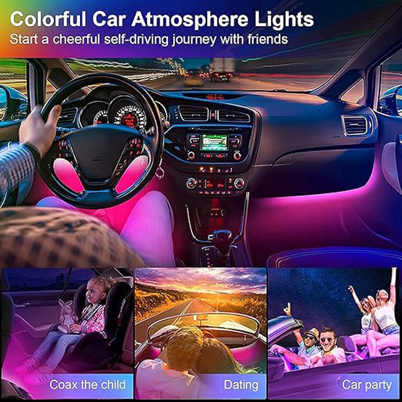 GlowRide RGB Interior LED Strip Kit