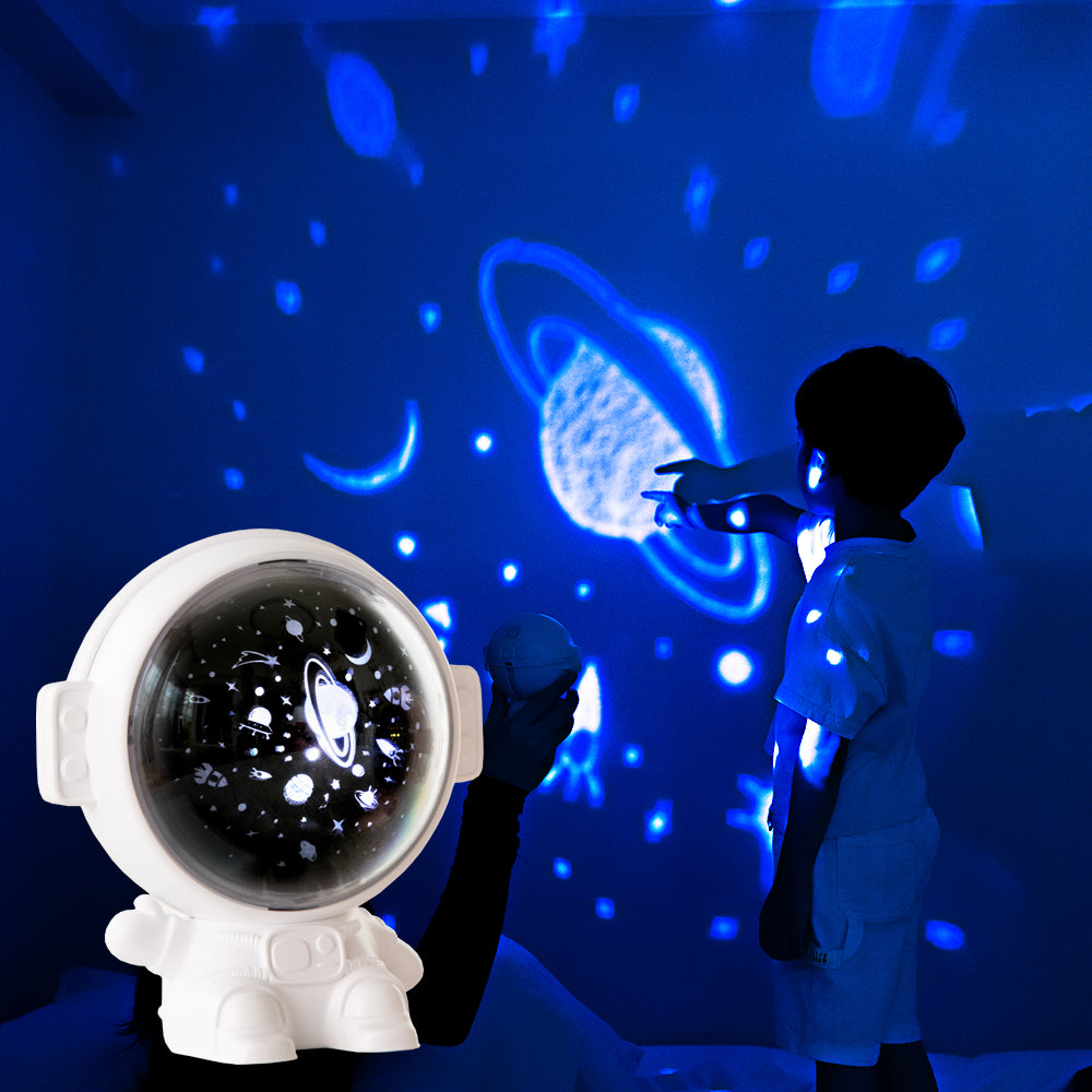 NightSky Galaxy Projector — Astronaut Edition