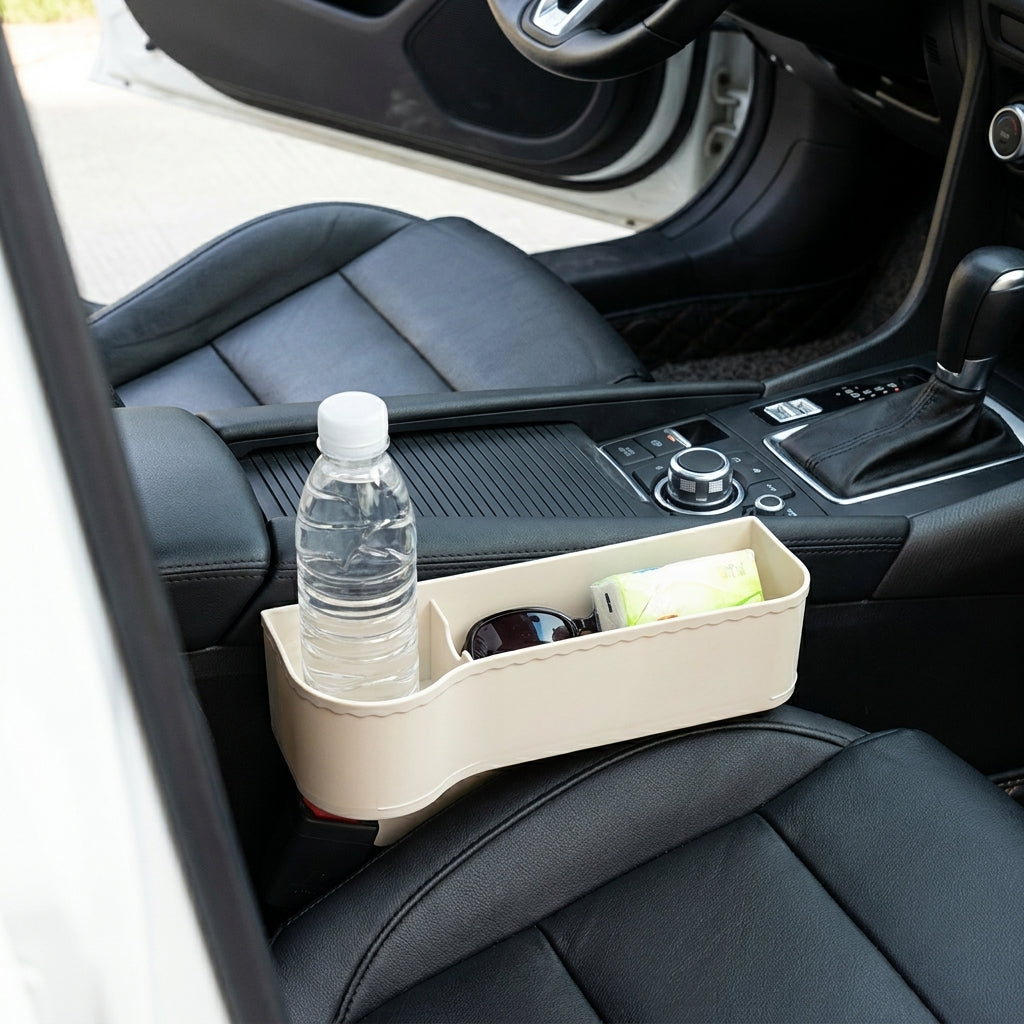 GapVault Car Seat Gap Storage Box - in use