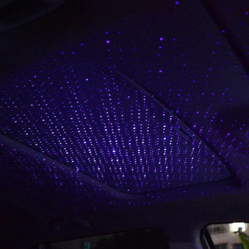 Car Interior Lighting Bundle – Star Projector, LED Strip and Glow Coasters