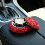 Prism Crystal Car Fragrance - Refillable Solid Balm - in use