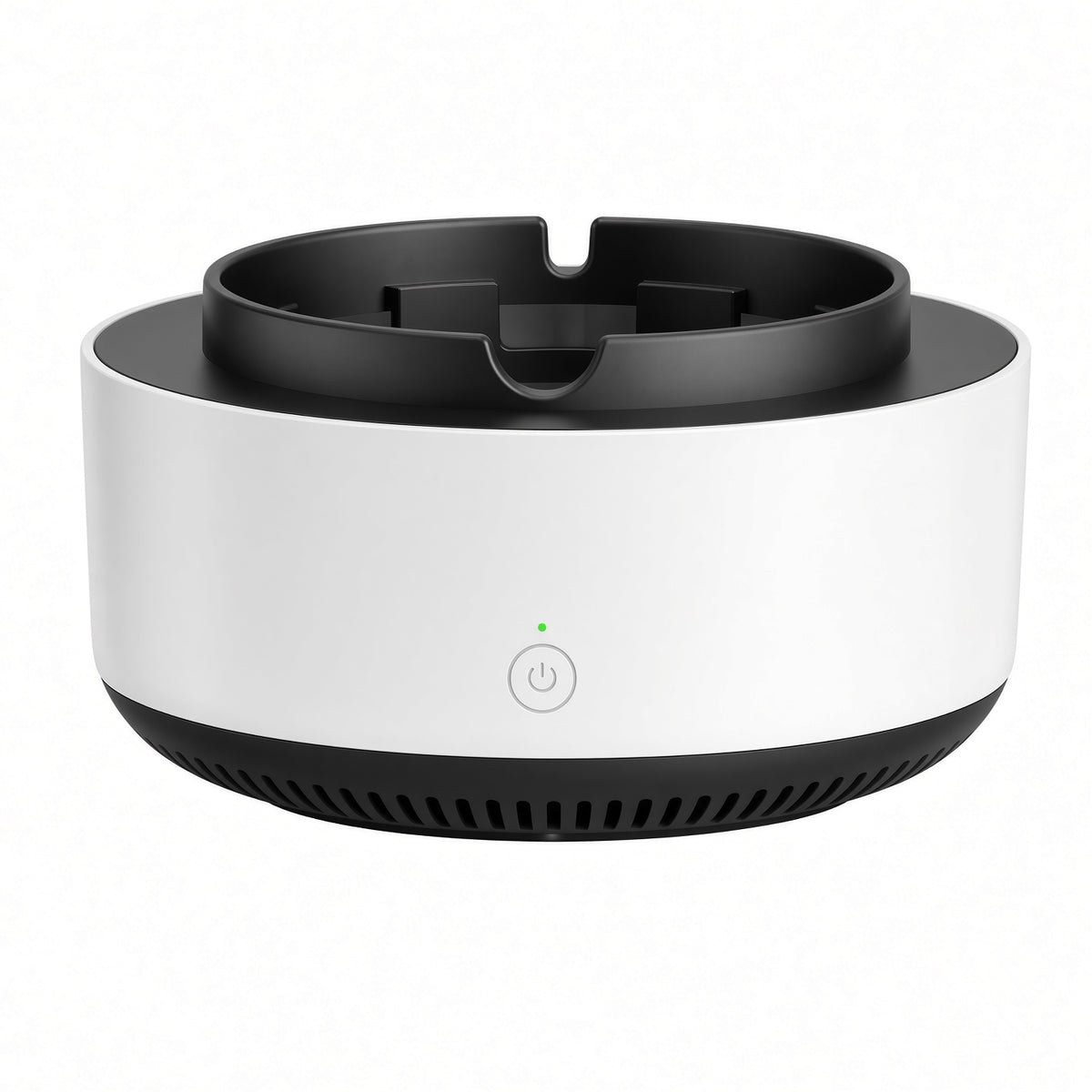 PureTray anion smokeless ashtray in white