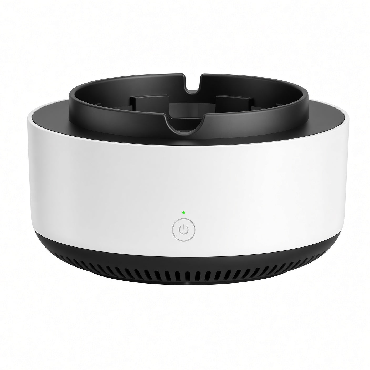 PureTray anion smokeless ashtray in white
